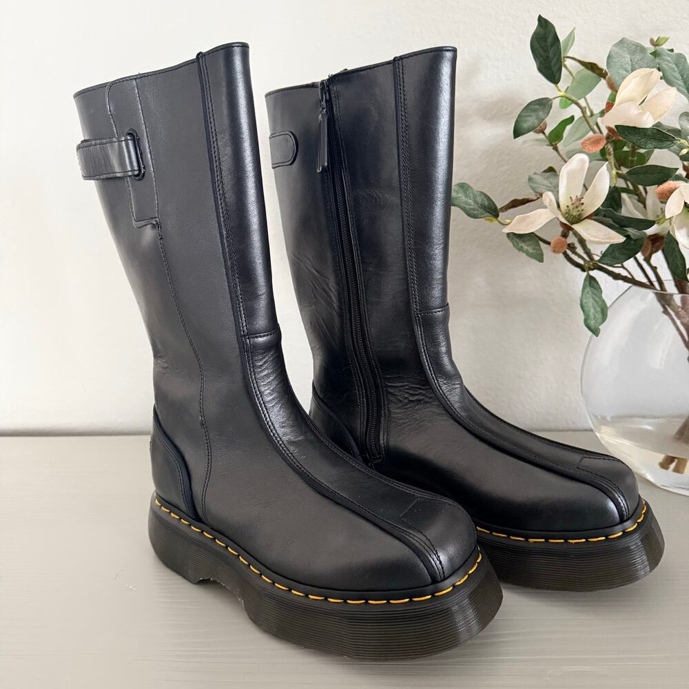 Dr. Martens Buzz Hi boots black leather 7